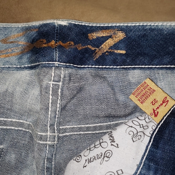 Plus sz 7 seven jeans - Picture 6 of 8